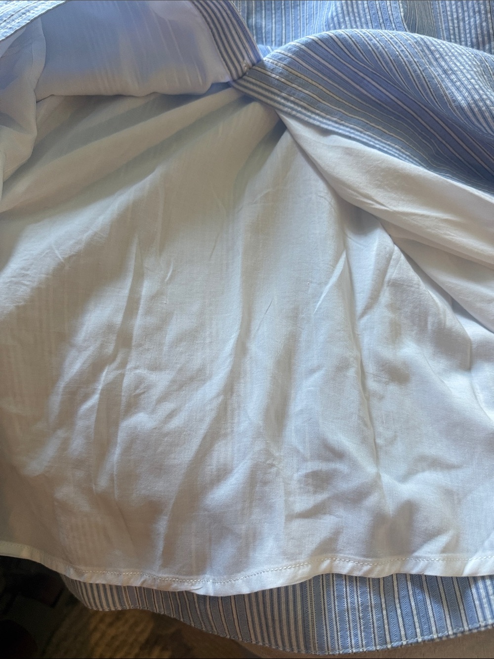 NWT! Maeve Mona cotton maxi shirt dress - Picture 8 of 9